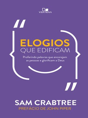 cover image of Elogios que edificam